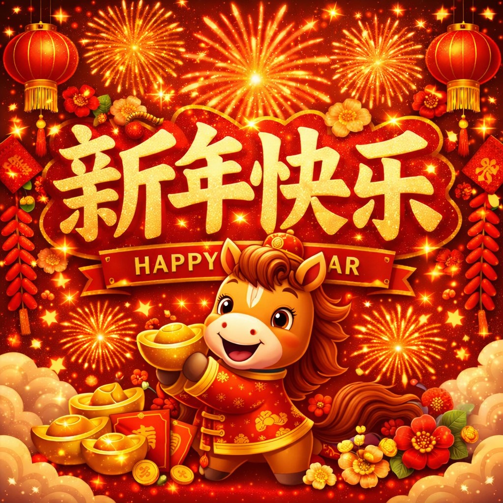 Licheng wishes you happy New Year's Day